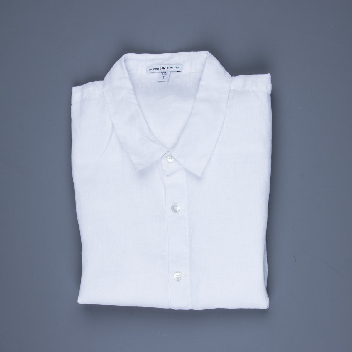 James Perse Classic Linen shirt white – Frans Boone Store