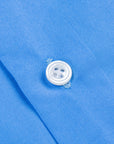 Finamore Milano Shirt Collo Sergio Blu Avio