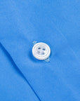 Finamore Milano Shirt Collo Eduardo Blu Avio