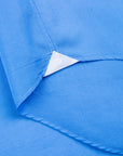 Finamore Milano Shirt Collo Sergio Blu Avio