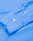 Finamore Milano Shirt Collo Sergio Blu Avio