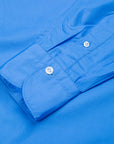 Finamore Milano Shirt Collo Eduardo Blu Avio