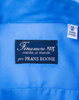 Finamore Napoli Shirt Collo Eduardo Blu Avio