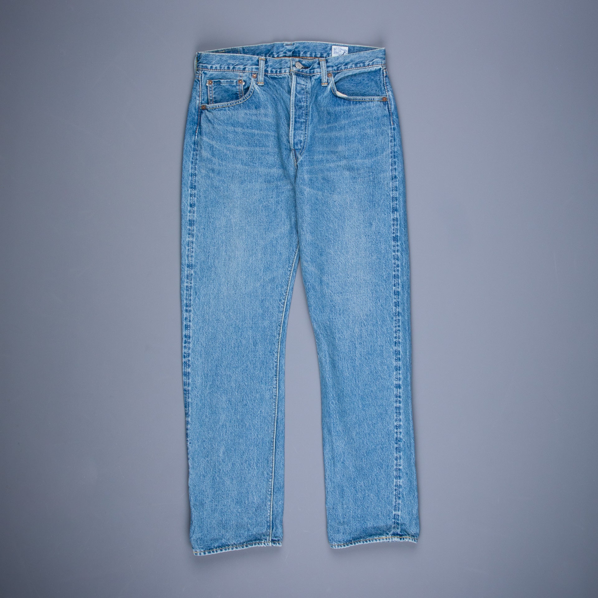 OrSlow 105 Standard Fit 3 year wash Frans Boone Exclusive – Frans 
