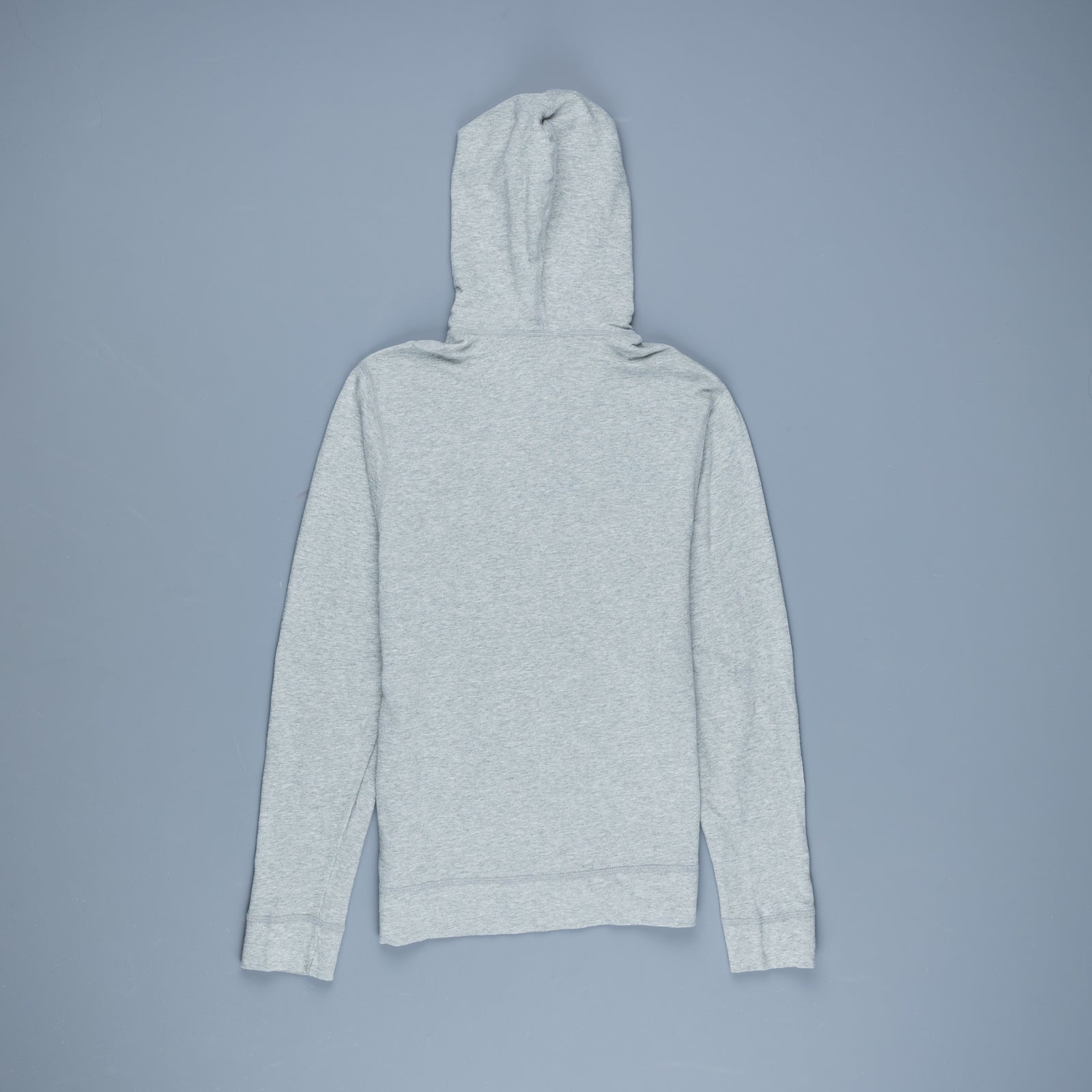 James Perse Vintage Heathered cotton hoodie heather grey