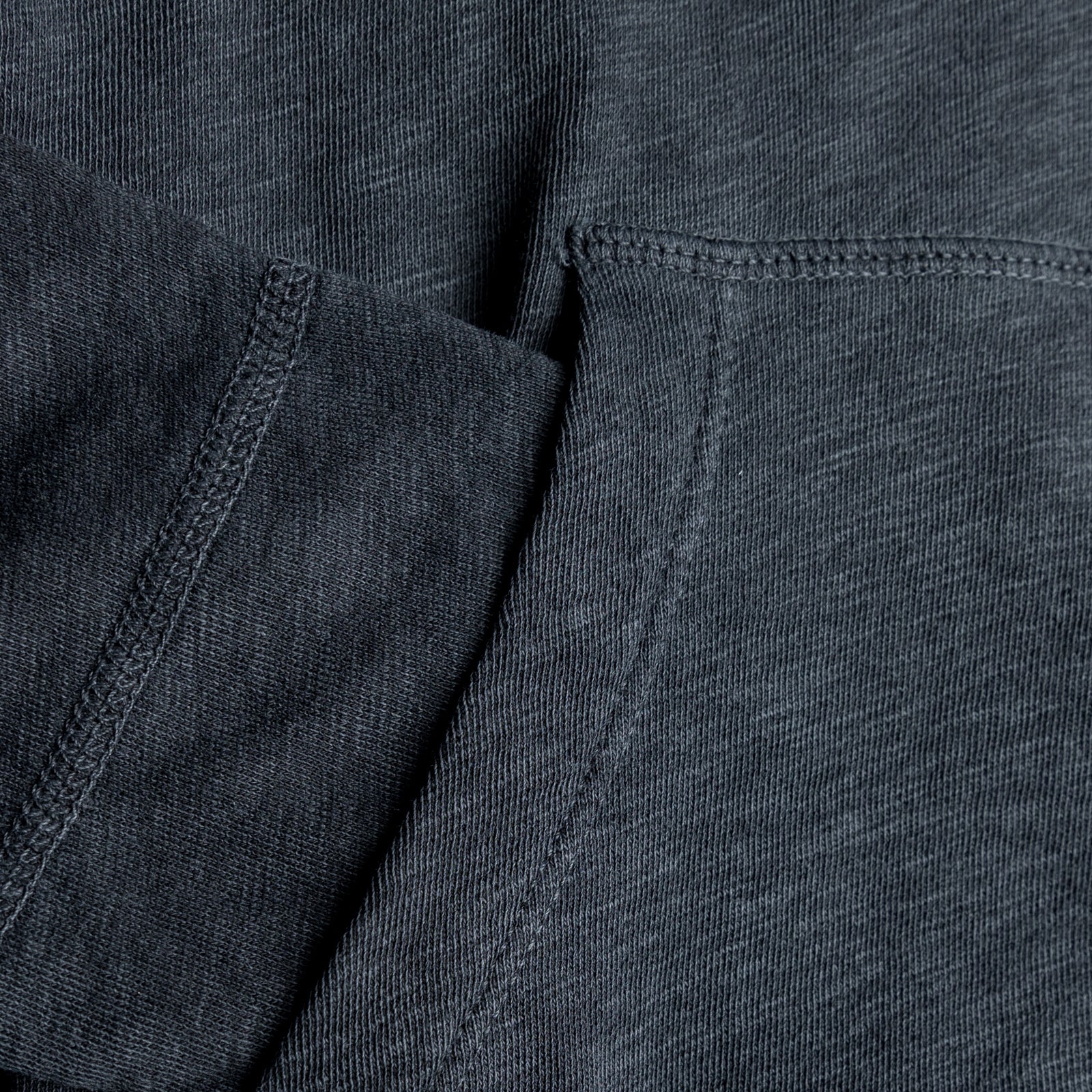 James Perse  Vintage cotton hoodie Carbon