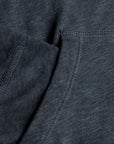 James Perse  Vintage cotton hoodie Carbon