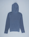 James Perse  Vintage Heathered cotton hoodie deep