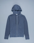 James Perse  Vintage Heathered cotton hoodie deep