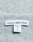 James Perse Crew neck tee Heather Grey