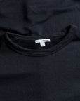 James Perse Vintage Fleece raglan pullover black