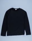 James Perse Vintage Fleece raglan pullover black