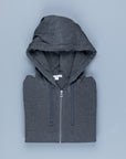 James Perse Vintage cotton hoodie Carbon