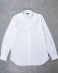 Finamore Napoli shirt Collar Lucio Royal Oxford White