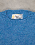 Laurence J. Smith Super soft Seamless Crew Neck Pullover Fresh Surf