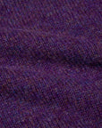 Laurence J. Smith Super Soft Seamless Crew Neck Pullover Royal Violet
