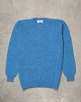 Laurence J. Smith Super soft Seamless Crew Neck Pullover Fresh Surf