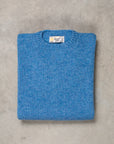 Laurence J. Smith Super soft Seamless Crew Neck Pullover Fresh Surf