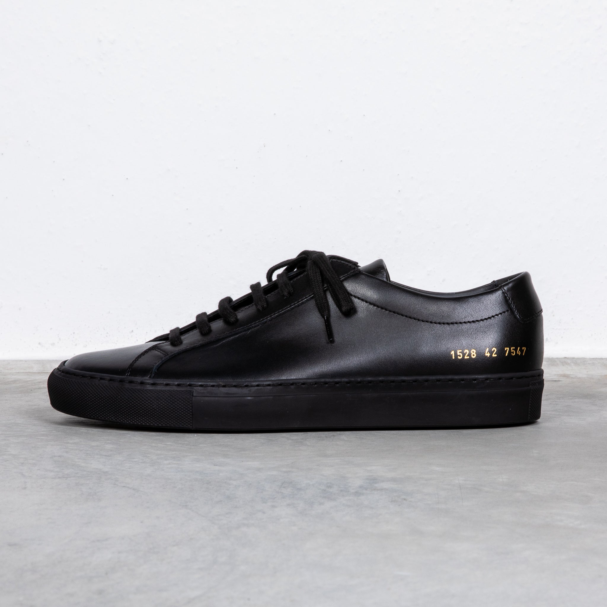 Common Projects Achilles Low 1528 Black Frans Boone Store