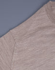 William Lockie x Frans Boone 30 gauge Loro Piana Merino's Crew Neck Oatmeal