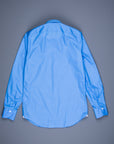 Finamore Milano Shirt Collo Eduardo Blu Avio