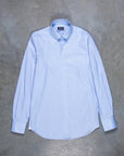 Finamore Milano shirt Collar Lucio Royal Oxford Light Blue