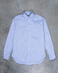 Gitman Vintage x Frans Boone 80/2 japanese yarndyed oxford mid blue