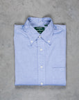 Gitman Vintage x Frans Boone 80/2 japanese yarndyed oxford mid blue