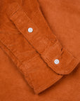 Gitman Vintage cord shirt Tabac