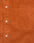 Gitman Vintage cord shirt Tabac