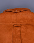 Gitman Vintage cord shirt Tabac