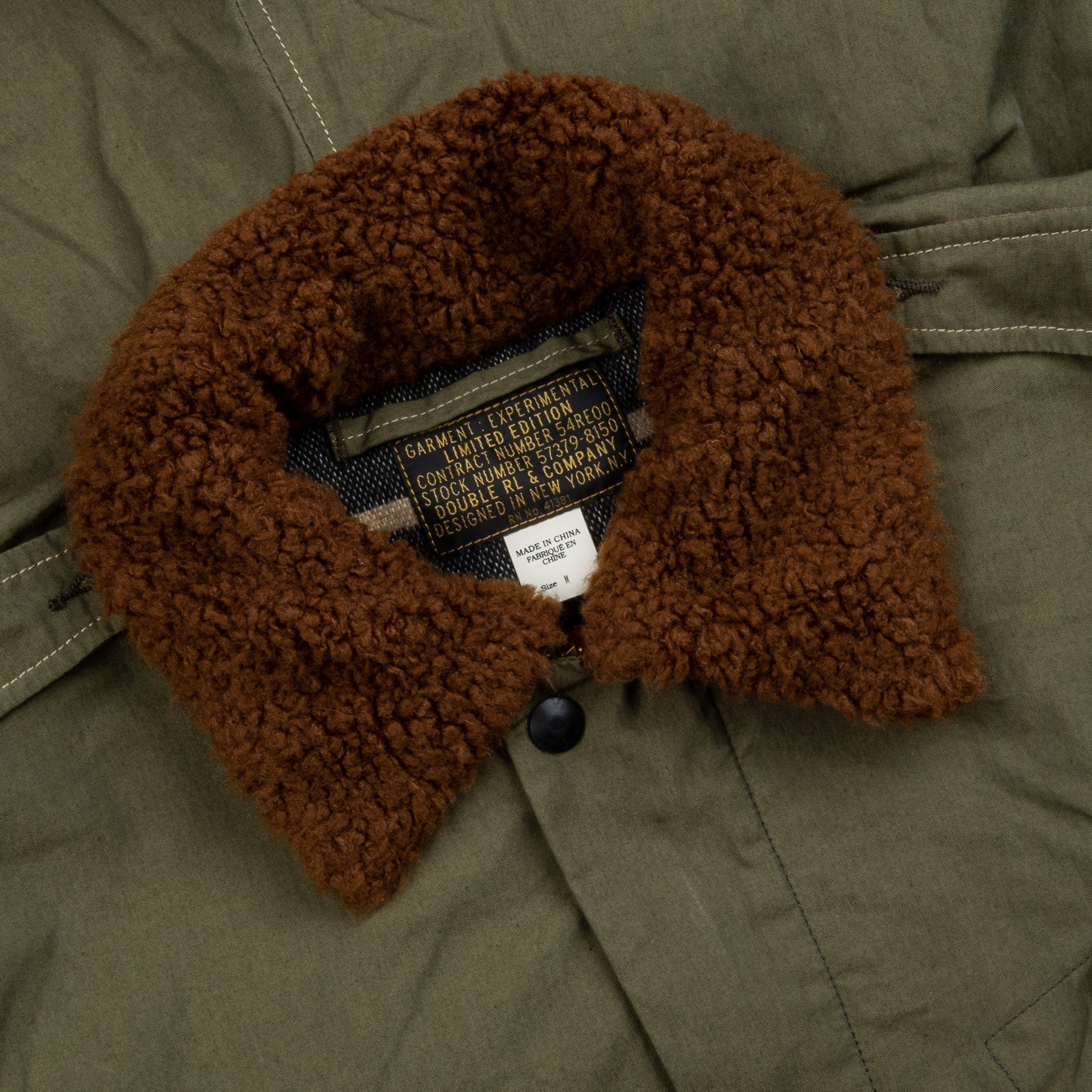 RRL Limited Edition Bush Pilot Flight Coverall Olive Drab – Frans