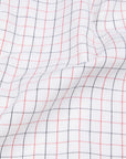 Gitman Vintage x Frans Boone Japanese woven twill tattersal red black