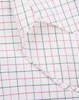 Gitman Vintage x Frans Boone Japanese woven twill tattersal red black