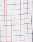 Gitman Vintage x Frans Boone Japanese woven twill tattersal red black