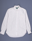 Gitman Vintage x Frans Boone Japanese woven twill tattersal red black