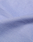 Gitman Vintage x Frans Boone Japanese woven stripe medium Blue