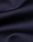 Rota Pantaloni High Rise Regular Fit Wool Gabardine Navy blue