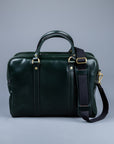 Croots Bridle Leather Traveller Racing Green Bag