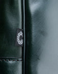 Croots Bridle Leather Traveller Racing Green Bag