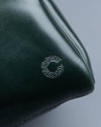 Croots Bridle Leather Traveller Racing Green Bag