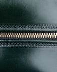 Croots Bridle Leather Traveller Racing Green Bag