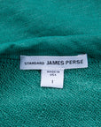 James Perse Raglan Crew Sweatshirt Fuji