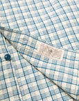 RRL Alaska Sport Shirt RL-598 Cream Blue