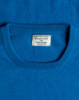 William Lockie Oxton Cashmere Crew Neck Airforce