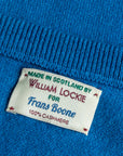 William Lockie Oxton Cashmere Crew Neck Airforce
