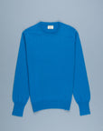 William Lockie Oxton Cashmere Crew Neck Airforce