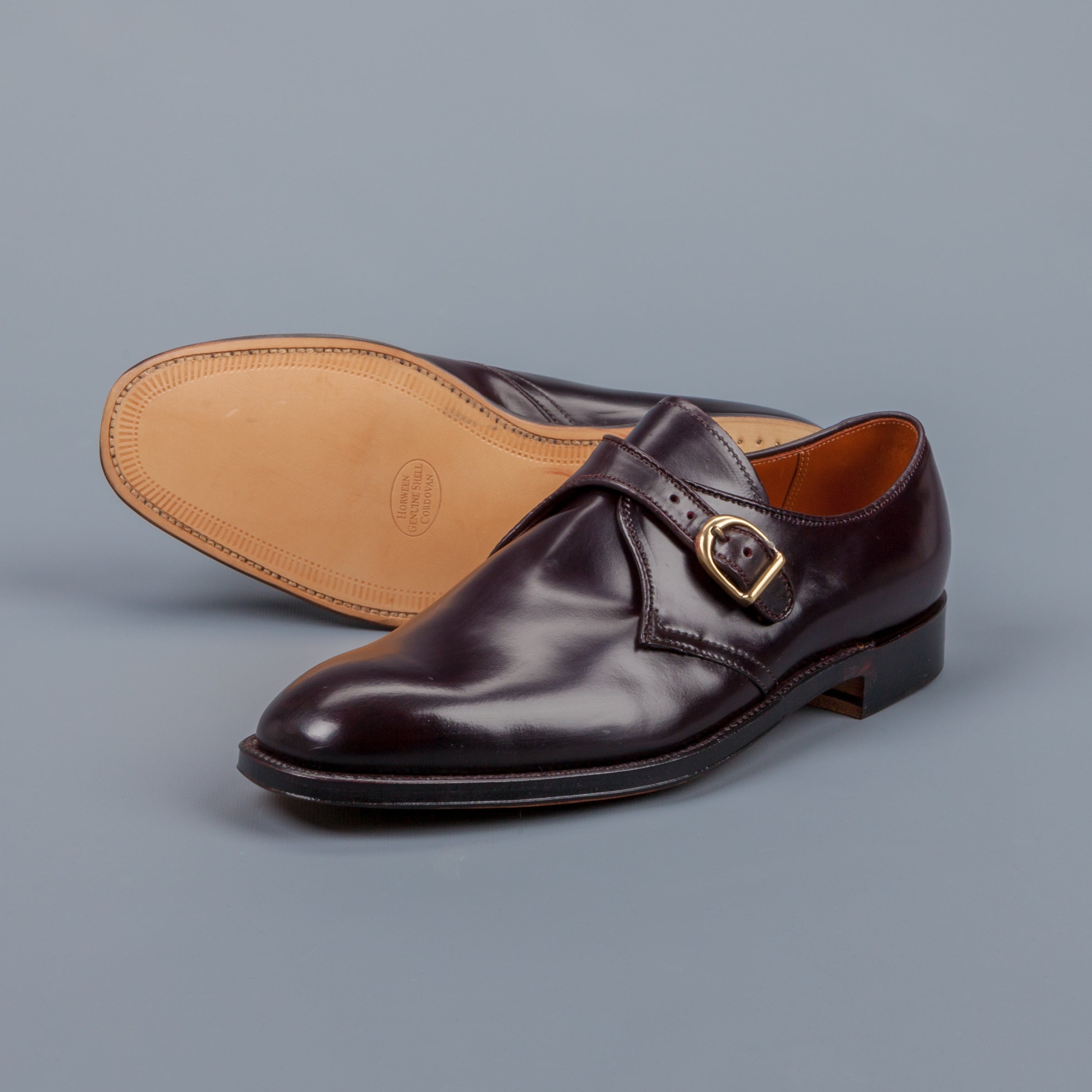 【未使用】Alden / MONKSTRAP CARF (brown)