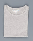 Merz B Schwanen 1950's Crew Neck Tee Grey Melange