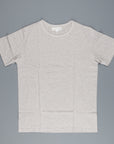 Merz B Schwanen 1950's Crew Neck Tee Grey Melange